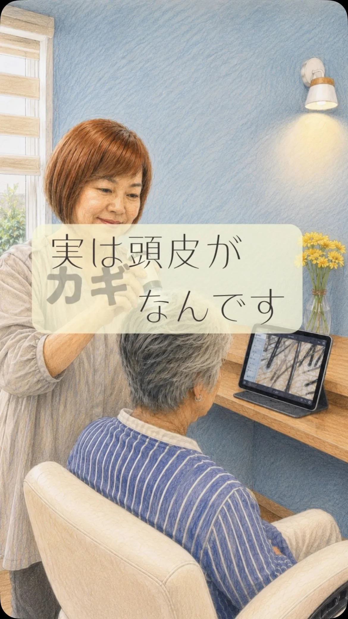 最近、抜け毛が増えた気がする…