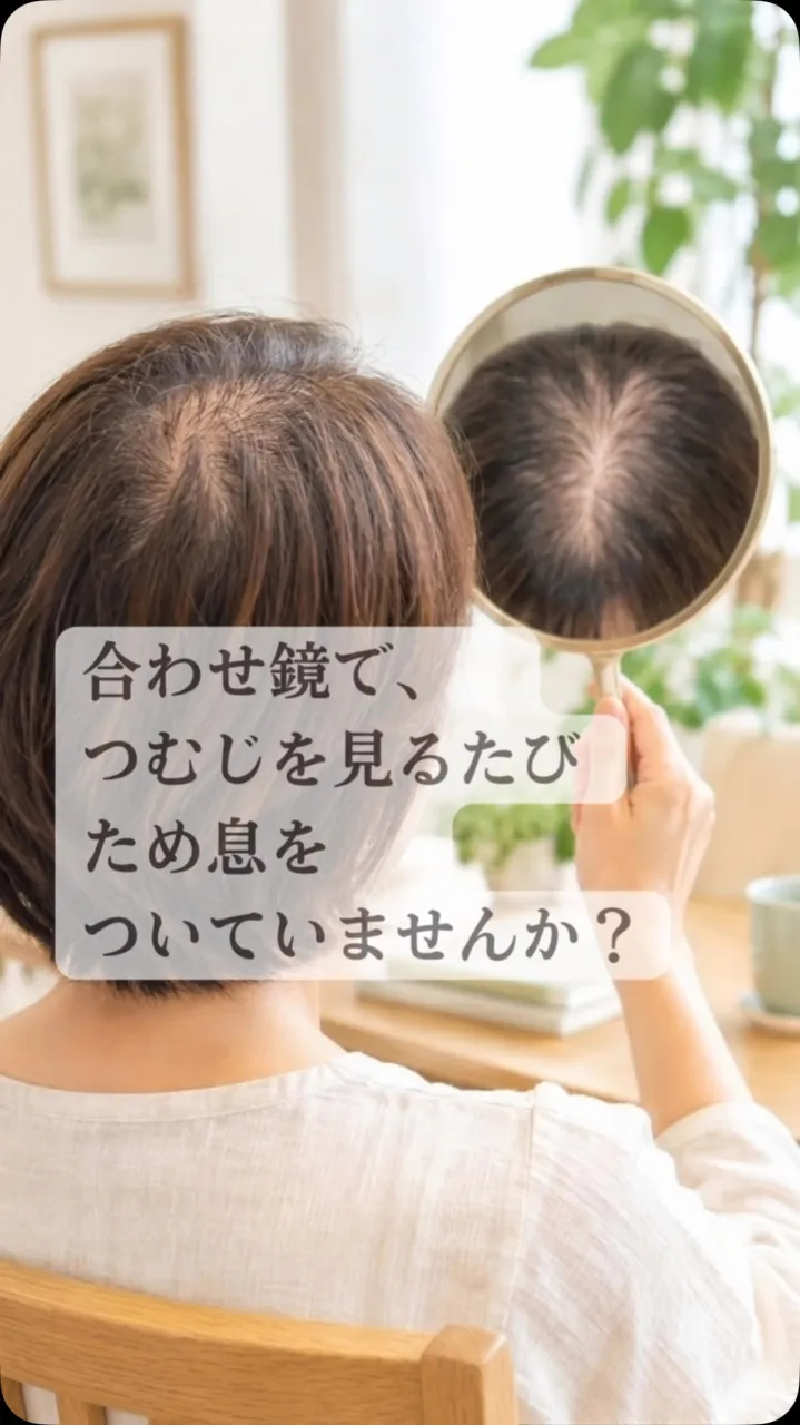 山口県山陽小野田市渡場、髪が育つ美容室ボンサンスでは薄髪・抜...